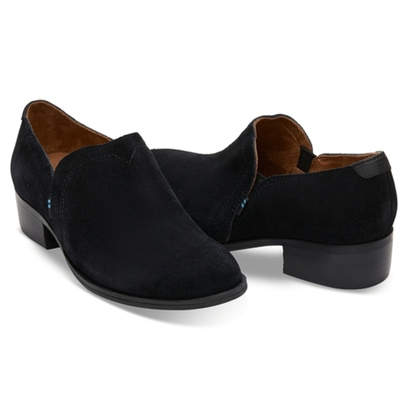 Toms Shoes - TOMS Shaye Slip On Suede Shoetie
